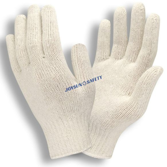 CK01 Economic 7 gauge Cotton-Polyester Blend String Knitted Work Gloves