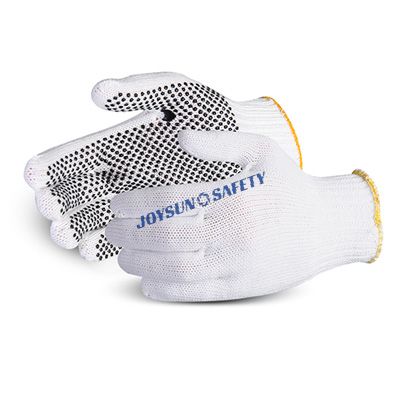 7-Gauge PVC Dotted String Knit Work Gloves