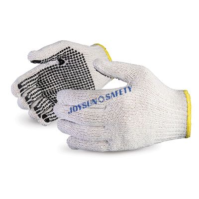 7-Gauge PVC Dotted String Knit Work Gloves