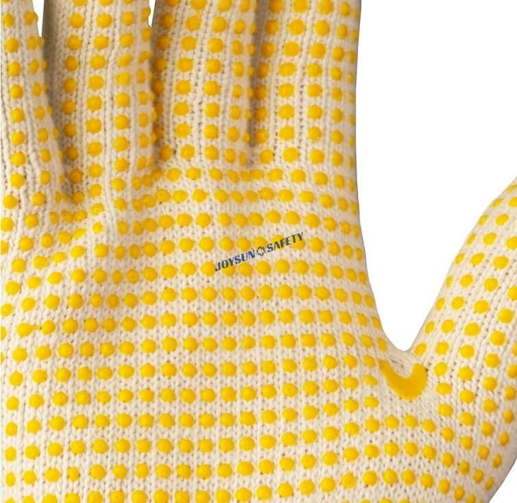 CKD04 10 Gauge String Knit Work Gloves with PVC Grip