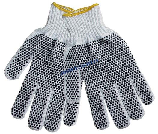 CKDD05 10 Gauge String Knit Work Gloves with PVC Grip on both palm