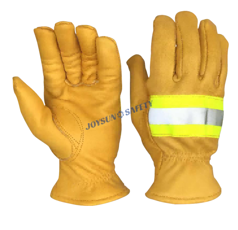 DA04 Reflective Cowhide Driver Gloves