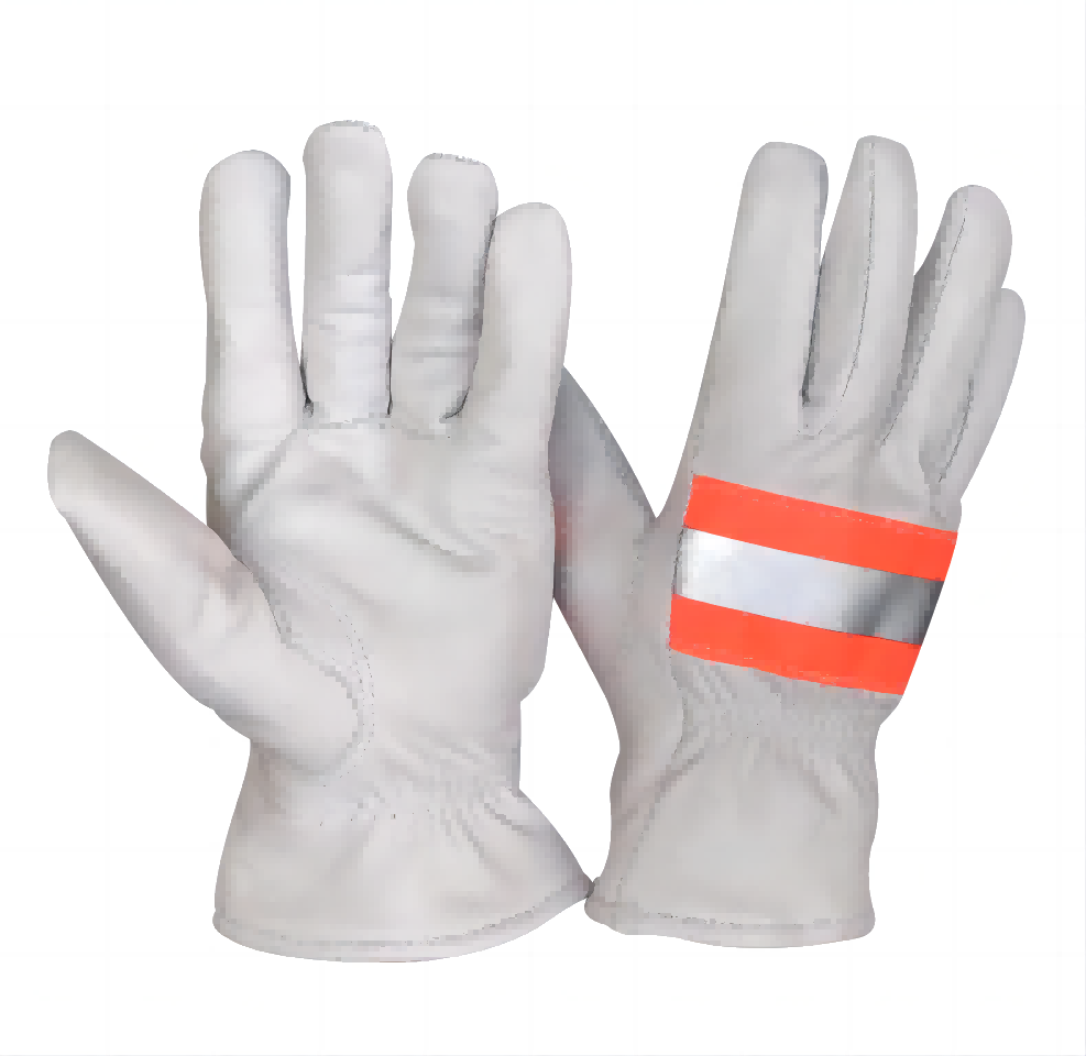 DA04 Reflective Cowhide Driver Gloves